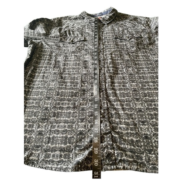 Moonshine Brad Paisley Western Pearl Snap Button Down Shirt Men's XXL - Picture 8 of 9